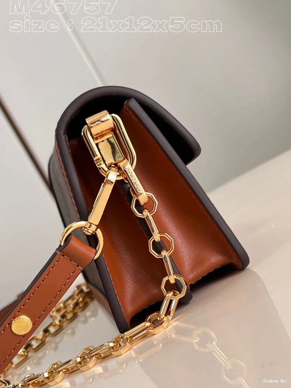 West-21*12*5CM East DAUPHINE LOUIS VUITTON 0804